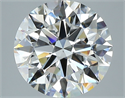 Natural Diamond 2.80 Carats, Round with Excellent Cut, E Color, VS2 Clarity and Certified by GIA