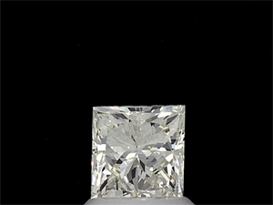 Picture of Natural Diamond 1.50 Carats, Princess with  Cut, K Color, VS1 Clarity and Certified by GIA