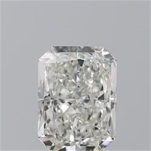Foto Diamante Natural 3.01 quilates, Radiante , Color H, claridad SI1 y certificado GIA de