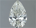 Diamante Natural 1.00 quilates, De pera , Color H, claridad IF y certificado IGI