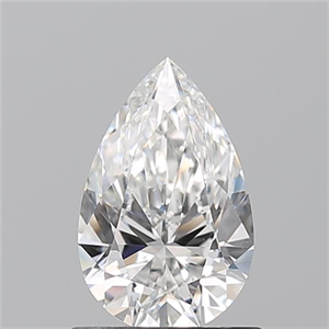 Picture of Natural Diamond 0.90 Carats, Pear with  Cut, F Color, VS2 Clarity and Certified by GIA