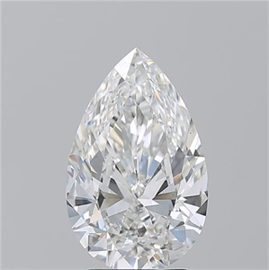 Foto Diamante Natural 3.50 quilates, De pera , Color G, claridad SI1 y certificado GIA de