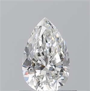 Picture of Natural Diamond 0.70 Carats, Pear with  Cut, G Color, SI1 Clarity and Certified by GIA