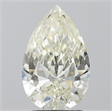 Natural Diamond 2.03 Carats, Pear with  Cut, L Color, SI2 Clarity and Certified by GIA