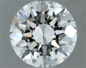 Picture of Natural Diamond 0.91 Carats, Round with Excellent Cut, H Color, VS2 Clarity and Certified by IGI