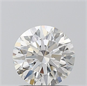 Natural Diamond 1.01 Carats, Round with Excellent Cut, I Color, SI1 Clarity and Certified by GIA