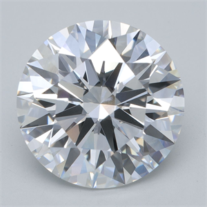 Picture of Lab Grown Diamond 7.08 Carats, Round with Ideal Cut, F Color, VS1 Clarity and Certified by IGI