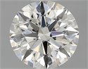 Natural Diamond 0.73 Carats, Round with Excellent Cut, I Color, VVS1 Clarity and Certified by GIA