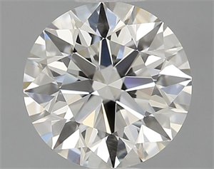 Picture of Natural Diamond 0.73 Carats, Round with Excellent Cut, I Color, VVS1 Clarity and Certified by GIA
