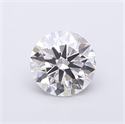 Lab Grown Diamond 1.10 Carats, Round with Ideal Cut, D Color, VS2 Clarity and Certified by IGI