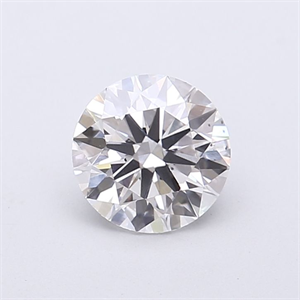 Picture of Lab Grown Diamond 1.10 Carats, Round with Ideal Cut, D Color, VS2 Clarity and Certified by IGI