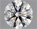 Natural Diamond 1.00 Carats, Round with Excellent Cut, G Color, SI1 Clarity and Certified by GIA