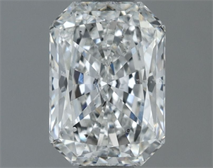 Picture of Natural Diamond 1.01 Carats, Radiant with  Cut, G Color, SI2 Clarity and Certified by GIA