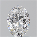 Diamante Natural 0.70 quilates, Ovalado , Color D, claridad VS2 y certificado GIA