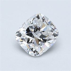 Picture of Natural Diamond 0.71 Carats, Cushion with  Cut, E Color, SI2 Clarity and Certified by GIA