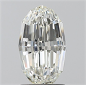 Natural Diamond 1.53 Carats, Oval with  Cut, J Color, VS2 Clarity and Certified by GIA
