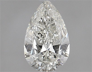 Picture of Natural Diamond 0.90 Carats, Pear with  Cut, J Color, SI2 Clarity and Certified by GIA