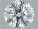 Natural Diamond 1.01 Carats, Round with Excellent Cut, G Color, SI2 Clarity and Certified by GIA