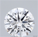 Del inventario de diamantes de laboratorio, 2.55 quilates, Redondo , Color F, claridad VS1 y certificado IGI