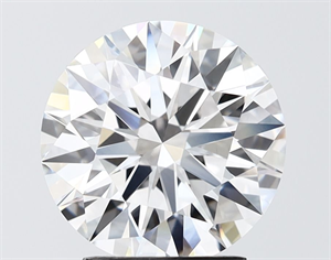 Picture of Lab Grown Diamond 3.54 Carats, Round with Ideal Cut, E Color, VVS1 Clarity and Certified by IGI