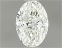 Diamante Natural 0.40 quilates, Ovalado , Color K, claridad VVS2 y certificado GIA