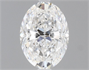Natural Diamond 1.30 Carats, Oval with  Cut, E Color, VS1 Clarity and Certified by GIA