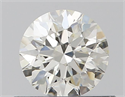 Diamante Natural 0.50 quilates, Redondo , Color K, claridad VVS1 y certificado GIA