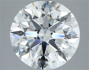 Picture of Natural Diamond 4.52 Carats, Round with Excellent Cut, G Color, VS2 Clarity and Certified by GIA