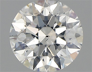 Picture of Natural Diamond 0.81 Carats, Round with Excellent Cut, G Color, SI1 Clarity and Certified by GIA