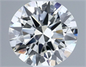 Diamante Natural 0.54 quilates, Redondo , Color H, claridad VVS2 y certificado IGI
