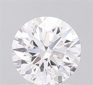 Picture of Lab Grown Diamond 1.57 Carats, Round with Ideal Cut, D Color, VS1 Clarity and Certified by IGI