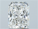 Natural Diamond 1.21 Carats, Radiant with  Cut, H Color, VS2 Clarity and Certified by GIA