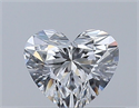 Natural Diamond 0.30 Carats, Heart with  Cut, E Color, VVS2 Clarity and Certified by GIA