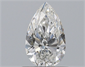 Natural Diamond 0.70 Carats, Pear with  Cut, F Color, IF Clarity and Certified by GIA