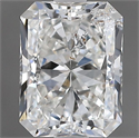 Natural Diamond 1.70 Carats, Radiant with  Cut, G Color, I1 Clarity and Certified by GIA