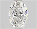 Diamante Natural 0.54 quilates, Ovalado , Color F, claridad VVS1 y certificado GIA