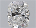 Natural Diamond 0.52 Carats, Cushion with  Cut, F Color, VS1 Clarity and Certified by GIA