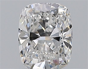 Picture of Natural Diamond 0.52 Carats, Cushion with  Cut, F Color, VS1 Clarity and Certified by GIA