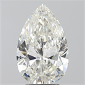 Diamante Natural 3.01 quilates, De pera , Color H, claridad SI2 y certificado GIA