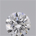 Diamante Natural 0.40 quilates, Redondo , Color D, claridad VVS1 y certificado GIA