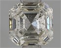 Diamante Natural 0.72 quilates, Asscher , Color H, claridad SI2 y certificado IGI
