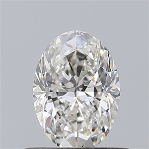Picture of Natural Diamond 0.61 Carats, Oval with  Cut, G Color, VS2 Clarity and Certified by GIA