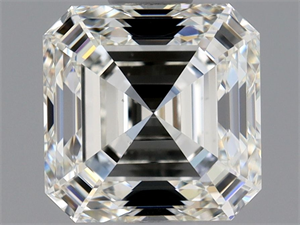 Foto Diamante Natural 1.01 quilates, Asscher , Color I, claridad VS2 y certificado GIA de