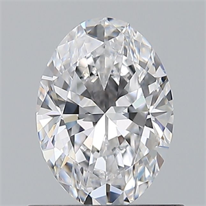 Picture of Natural Diamond 0.70 Carats, Oval with  Cut, D Color, VVS1 Clarity and Certified by GIA