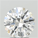 Lab Grown Diamond 3.03 Carats, Round with Excellent Cut, F Color, VVS1 Clarity and Certified by IGI