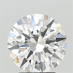 Picture of Lab Grown Diamond 3.03 Carats, Round with Excellent Cut, F Color, VVS1 Clarity and Certified by IGI