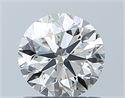 Diamante Natural 0.90 quilates, Redondo , Color H, claridad VS1 y certificado GIA