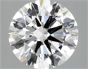 Del inventario de diamantes de laboratorio, 2.01 quilates, Redondo , Color D, claridad VVS2 y certificado IGI