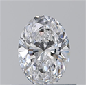 Diamante Natural 0.52 quilates, Ovalado , Color D, claridad VVS1 y certificado GIA