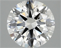 Del inventario de diamantes de laboratorio, 2.83 quilates, Redondo , Color G, claridad VVS2 y certificado IGI